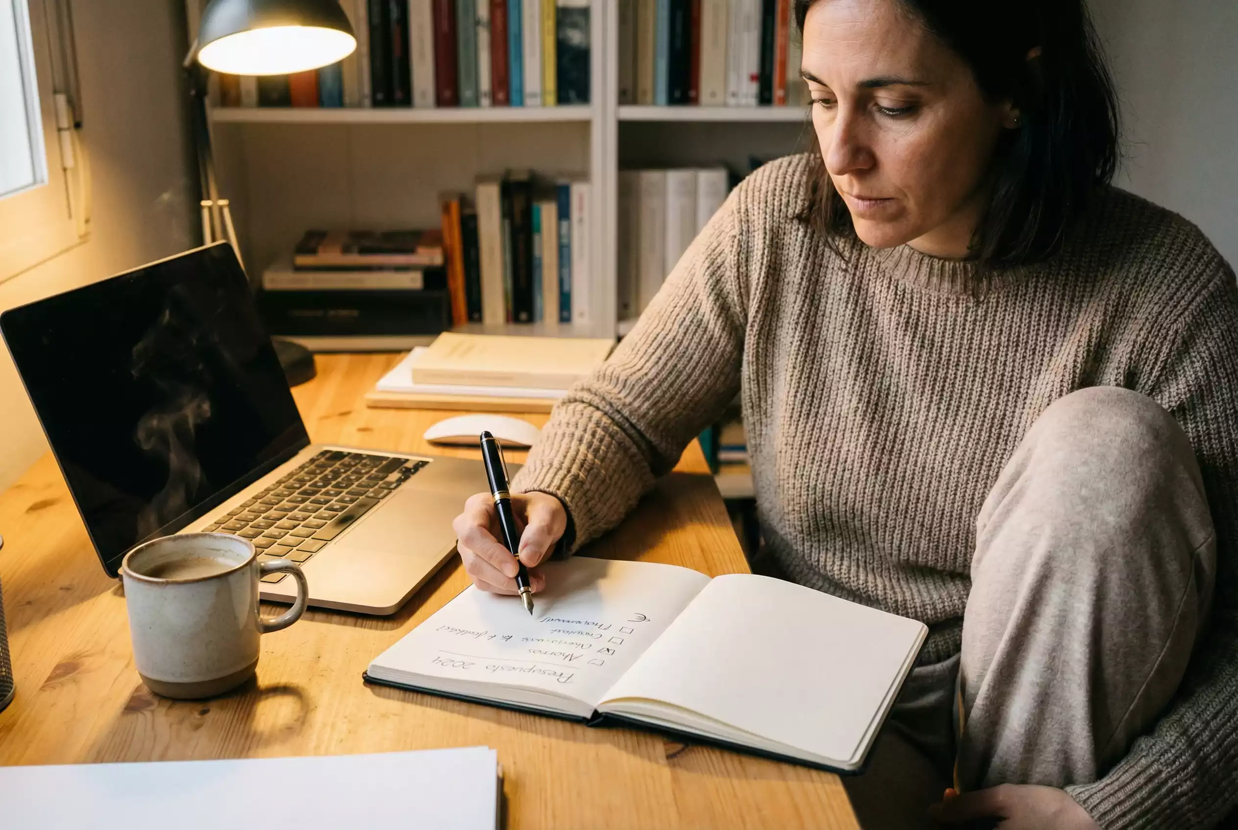 Persona planificando estrategia de apuestas con notas y graficos